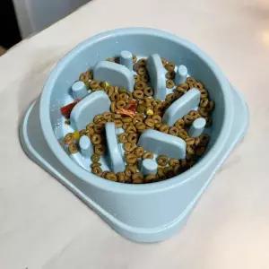 강아지 급체방지 밥그릇 라이트컬러