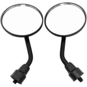 바이크 오토바이 백미러  호환 DIO50 ZX50 JOG50 EVO PCX 125 150 8MM 나사 스레드 용 레트로 복고풍 엔틱