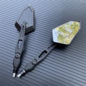 Spiegel Paar Honda  Kawasaki Maverick Boer M10 Enduro KTM Suzuki 용 바이크 오토바이 백미러