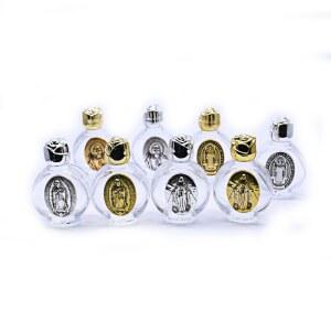 성수통 유리 성수 Gold 처녀 컨테이너 종교 주최자 뚜껑있는 Ancient 명상 오일