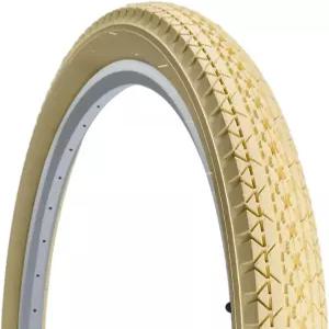 SIMEIQI 1 또는 2 팩 26 x2.125 크루저 비치 자전거 타이어 크림색 내부 튜브 x1.75 /2.125 교체용 접이식