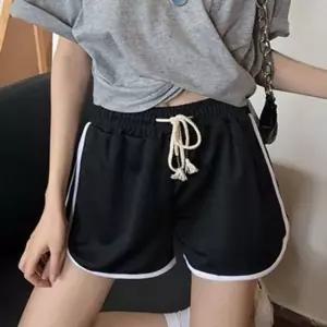 추리닝 배색 팬츠 숏팬츠 홈웨어 돌핀 허리밴딩 Xlr6+4HdO