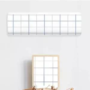 12색 1개 대형 벽 걸이 에어컨 커버 먼지 방지 덮개 카바 가리개 방