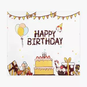 대형 패브릭 초코 포스터 생일축하