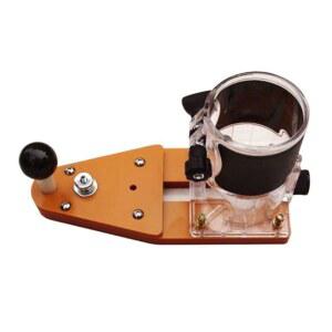 서클 목공 트리머원형지그 도구 밀링 삼각 라운더 루터 컴팩트 플레이트 짧은 공구 우드