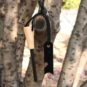 캠핑 마그네슘 파이어스틸 착화제 부싯깃 불쏘시개 숯 부싯돌 장작 야영