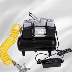 가정용콤프레샤 휴대용 차량용고압 콤프레셔 12V/220V 에어펌프 컴프레션