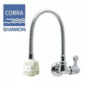 [RIZPICK]코브라821 가로수도꼭지 절수헤드 자바라절수기 수전용품 수도