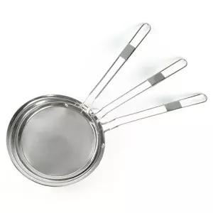 [RIZPICK]거품 건지개 소 뜰채 거름망 채망 채반 고운망 스텐채망 체망