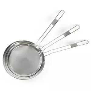 [RIZPICK]거품 건지개 중 뜰채 거름망 채망 채반 고운망 뜰채망 스텐건지기