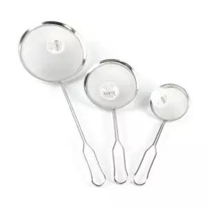 [RIZPICK]거품 건지개 중 뜰채 거름망 채망 건지기 채반 고운망 뜰채망