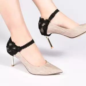 하이힐 고정 밴드 레이스 스트랩 구두끈 웨딩 슈즈 댄서힐 구두