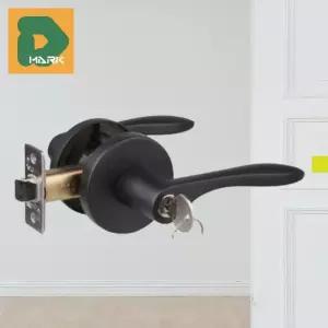 [엠알오]안방 목문 블랙 방문 손잡이 열쇠 문고리 핸들 레치 (13917979)