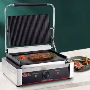 구이기 파니니 철판 그릴 기계 업소용 스테이크 구이기계 오징어
