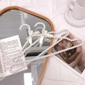 진주옷걸이40cm 논슬립 미끄럼방지 코팅 튼튼한 정장 고급