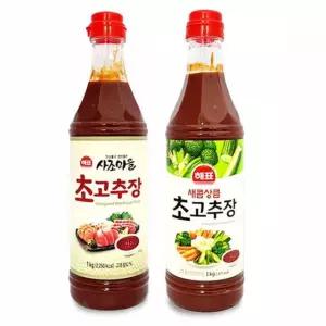 해표 사조마을 초고추장 새콤상큼 초장 고추장 업소용된장 대용량 쌈장