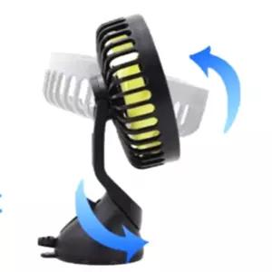 24v 선풍기 흡착식 고정 써큘레이터 차량용 탁상 작은 차박용품 에어