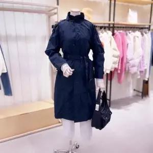 [시에로] SH1JPF121 배색포인트 퀼팅 라이너 롱 점퍼_P351166938