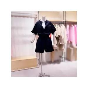 [시에로] SJ2OPF522 하이넥 허리스트링 반팔 점프수트_P403161194