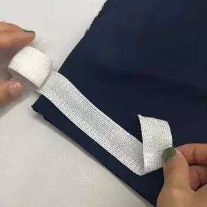 바지기장줄이기 밑단 수선 테이프 화이트