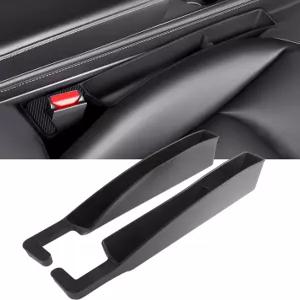 SCUARI 2PCS 카시트 갭 필러 시트 카 액세서리 인테리어 정리함 휴대폰 거치용 지갑 트럭 자동차 SUV에