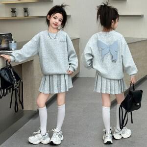 조이걸스 봄가을 신상 맨투맨 여아 주니어 스커트 치마 투피스 한정수량