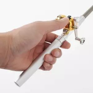 히트피싱 미니 펜 낚싯대 1m 여행용 입문용 릴