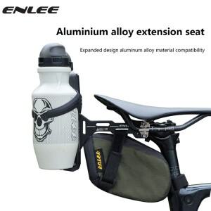 ENLEE 더블 컵 자전거 물병 케이지 안장 확장 홀더 사이클링 주전자 브래킷 MTB 도로 액세서리 부품
