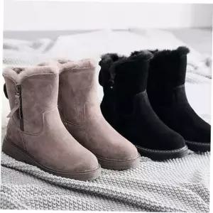 털부츠 퍼안감 미들 방한화 방한부츠 털신발 겨울신발