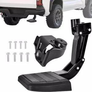 KLN 리어 베드 스텝 테일게이트 도요타 타코마 2024 2026 접이식 트럭 범퍼 4세대 액세서리 교체