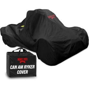 BADASS MOTO CAN AM 겁내지 야외 세발자전거 적합합니다 쓰리 오토바이 스포츠 방수 보관 600 900 액세서리 랠리 RYKER 튼튼함 커버 않습니다 휠러에