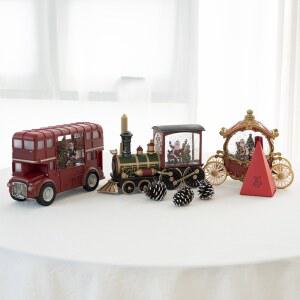 크리스마스 기차 눈 내리는 오르골 크리스털 볼 생일 선물