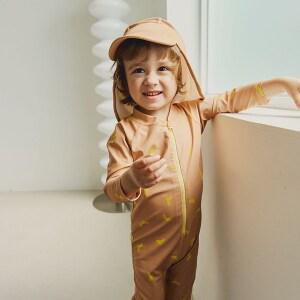 요바프 베이비 래쉬가드 일체형 / 바나나