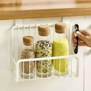 [하프클럽/셀러허브]후크바스켓 싱크대걸이바구니 주방 거치대