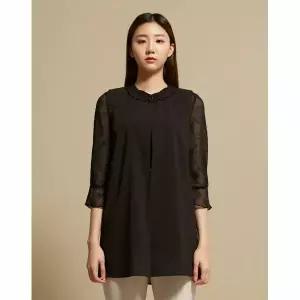 [하프클럽/올리비아로렌]네크 스모킹 베스트_VOCQCWM4421