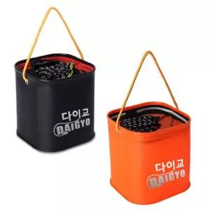 [유일] 낚시망 얼음 그물망 살림망 휴대용 접이식 낚시통 민물 낚시