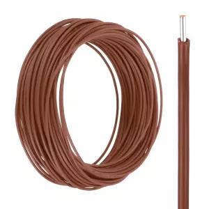 MECCANIXITY UL1007 솔리드 코어 와이어 26 게이지 50FT 300V AWG 전기 통조림 구리 PVC 80도 고온 내부