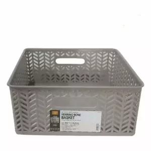 헤링본 NES080G2 직사각 바스켓5호(색상임의상품)