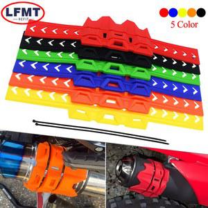 호환 부품 범용 오토바이 배기 보호 커버 머플러 소음기 보호대 가드 SHERCO 허스크바르나 CTY