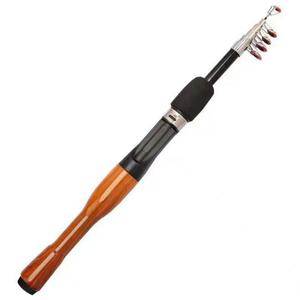 Hqzoomee휴대용 미니 낚싯대 민물 바다 접이식 루어낚시대