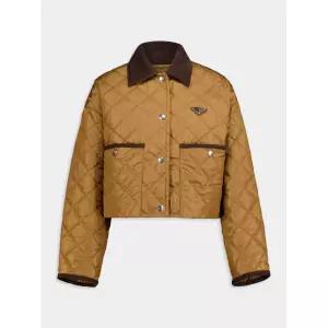 [롯데백화점]프라다 라이트 리나일론 크롭 자켓 29X166 1WQ9 F0594