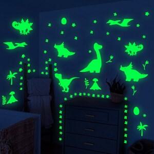 라나즈초이스 야광 공룡 벽스티커
