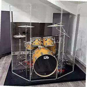 드럼방음판 판넬 가벽 차음판 스튜디오 아크릴 칸막이