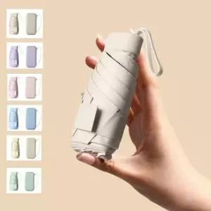 포켓 우양산 미니 휴대용 경량