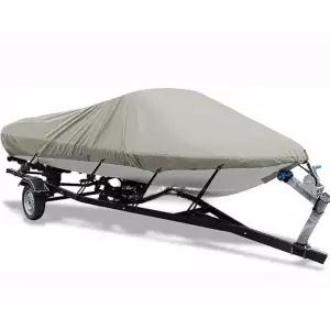 보트 보호천 방진 수상 고무보트 덮개 모터 보호 먼지