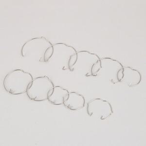 라이트 컵 브래킷 카드 링 램프 고정 용수스틸 클립 Mr16 Gu10 스포트 액세서리 55mm 48mm 세트당 10 개