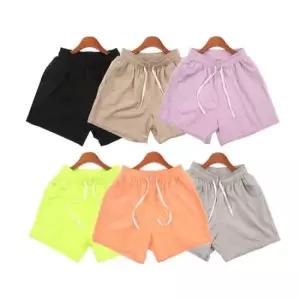 편한반바지 남성 나일론 스판 컬러 반바지 캐주얼 숏팬츠 운동복