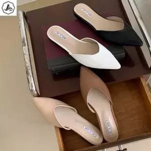 [애슬릿] 뮬 슬리퍼 플랫 스틸레토 발편한 구두 데일리