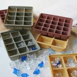 실리콘얼음틀 실리콘 아이스 트레이 얼음틀 이유식큐브 2P 세트