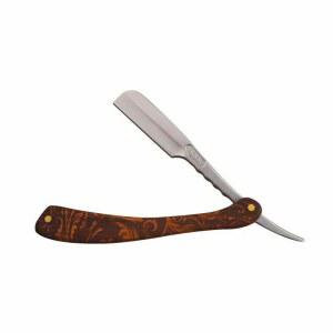 남성용 접이식 면도기 이발소 스틸 면도칼 가능 핸디 커버 에지 핸드 칼날